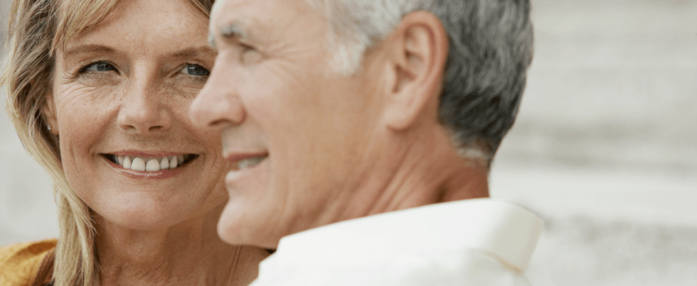A woman admires a man who has no problem with potency