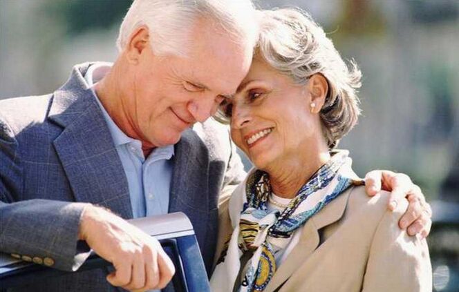woman and man over 60 with increased potency photo 1